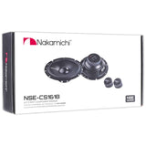 Set de Medios Nakamichi NSE-CS1618 200W 6.5 PLG - Audioshop México lo mejor en Car Audio en México -  Nakamichi