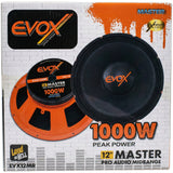 Medio Rango Open Show Evox EVX12MR 1000W 12 PLG