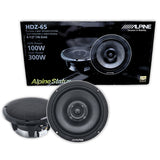 Par De Bocinas Alpine HDZ-65 6.5 PLG Hi-Res 300W Máx - Audioshop México lo mejor en Car Audio en México -  Alpine