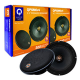 Par de Medios Rangos Quantum Audio QPSM6v4 300W 6.5 PLG