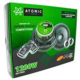 Set de Medios Atomic Audio PROTON65PRO 1200 Watts 6.5 Pulgadas Open Show 600 Watts RMS - Audioshop México lo mejor en Car Audio en México -  Atomic Audio