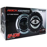 Bocinas Coaxiales Rock Series RKS-P654 240W 6.5 PLG - Audioshop México lo mejor en Car Audio en México -  Rock Series