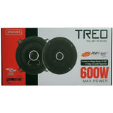 Bocinas Coaxiales Treo STUDIO5 600W 5.25 PLG 4 Ohms 2 Vías