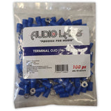 Terminal de Ojo Azul Audio Labs ADL-TO-AZ1614 Calibres 16-14 (Contiene 100 piezas) - Audioshop México lo mejor en Car Audio en México -  Audio Labs