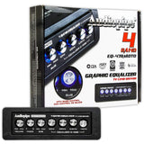 Ecualizador Audiopipe EQ47BMOTO 4 Bandas - Audioshop México lo mejor en Car Audio en México -  AUDIOPIPE