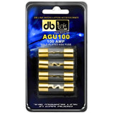 Fusibles DB Link AGU100 100 Amperios Chapado Oro - Audioshop México lo mejor en Car Audio en México -  DB Link