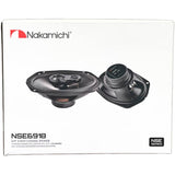 Bocinas Coaxiales Nakamichi NSE6918 260W 6×9 PLG