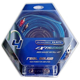 Kit de Instalación para Audio Calibre 4 AWG Extreme EXKIT4 1600 Watts para auto