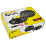 Bocinas Coaxiales Coustic PRO57 550W 5x7 PLG