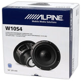 Subwoofer Alpine W10S4 10 PLG 750W 250W RMS 4 Ohmios - Audioshop México lo mejor en Car Audio en México -  Alpine