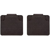 Tapetes Universal Lavable Y Antiderrapante 4 Pz Rock Series RKS-XT2008A PVC Diseño Ergonómico Sin Olor