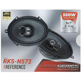 Bocinas Coaxiales Rock Series RKS-N572 120W 5x7 PLG 4 Ohms - Audioshop México lo mejor en Car Audio en México -  Rock Series