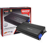 Mini Amplificador Monoblock Rock Series RKS-P1000.1DM 2800W Clase D Performance Series