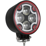 Faro Redondo Lumen ATV-5012A 3.7 PLG 6000k 4 Leds DRL