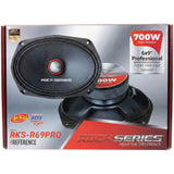 Medio Rango Profesional Rock Series RKS-R69PRO 700 Watts 6×9 PLG
