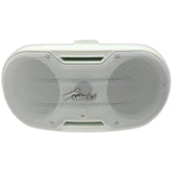 Bocinas Marinas Dual Para Exteriores Audiopipe ODP-OV24WH 80W 4 PLG