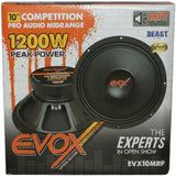 Medio Rango Competencias Open Show Evox EVX10MRP 1200W 10 PLG