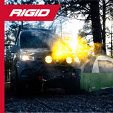 Luz LED Rigid Industries 36522 9 PLG Spot Amber Pro