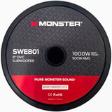 Subwoofer 8 PLG MONSTER SWE801 1000W 4 Ohms Doble Bobina