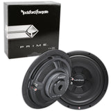 Subwoofer Plano Rockford Fosgate R2SD4-12 500 Watts 12 Pulgadas 4 Ohms 250 Watts RMS Doble Bobina