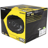 Bocinas Coaxiales Kicker DSC69304 6x9 Pulgadas 3 Vías 360W