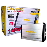 Amplificador 4 Canales Coustic PRO4XP 1600W Máx Clase D