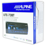 Autoestéreo 1 DIN Alpine UTE-73BT Pandora Android iOS Bluetooth USB - Audioshop México lo mejor en Car Audio en México -  ALPINE