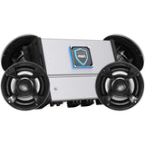 Paquete Wet Sounds 4 Bocinas 1 Ampli Audio Marino UTV RZR X3