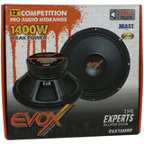 Medio Rango Competencias Open Show Evox EVX12MRP 1400W 12 PLG