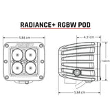 Par Faros Dually Rigid Radiance Rgb Multicolor Niebla 4x4 - Audioshop México lo mejor en Car Audio en México -  RIGID