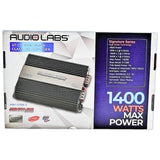 Amplificador 2 Canales Audio Labs ADL-C160.2 1400W Clase AB - Audioshop México lo mejor en Car Audio en México -  Audio Labs