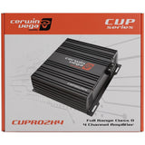 Amplificador Cerwin Vega CVPRO2K4 4 Canales Clase D SeriePRO