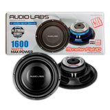 Subwoofer Ultra Plano SPL Audio Labs MONSTER FLAT 10 1600 Watts 10 Pulgadas 2 + 2 Ohms 600 Watts RMS - Audioshop México lo mejor en Car Audio en México -  Audio Labs