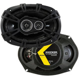 Bocinas Coaxiales Kicker DSC69304 6x9 Pulgadas 3 Vías 360W