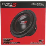 Subwoofer Cerwin Vega VMAX10D4 10 PLG 1600W Doble Bobina 4O