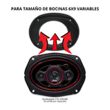 Base Insonorizante para bocinas 6x9 Audiopipe ISACBAF69 Calidad