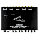 Ecualizador Audiopipe EQ709X 7 bandas Grafico 9V - Audioshop México lo mejor en Car Audio en México -  Audiopipe