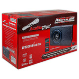 Cajón Subwoofer Amplificado Audiopipe APSB-XR12AMP 12 PLG - Audioshop México lo mejor en Car Audio en México -  Audiopipe