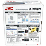Autoestereo JVC KD-X380BTS Alexa USB y Bluetooth - Audioshop México lo mejor en Car Audio en México -  JVC
