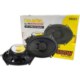 Bocinas Coaxiales Coustic PRO57 550W 5x7 PLG