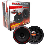 Par De Medios Rangos Con Driver Rock Series RKS-R80OST 1200W 8 PLG Open Show