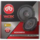 Medio Rango DB Drive WDX9MB10 Pro Audio 10 PLG 4 Ohms