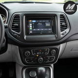 Frente Adaptador Metra 95-6545B 2DIN Jeep Compass 2017.5-21 - Audioshop México lo mejor en Car Audio en México -  Metra
