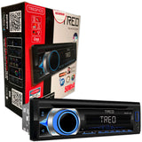 Estéreo 1 DIN Desmontable Treo TREOF1CD 60W x 4 Mecanismo CD, USB y BT Control remoto - Audioshop México lo mejor en Car Audio en México -  Treo