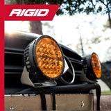 Luz LED Rigid Industries 36522 9 PLG Spot Amber Pro