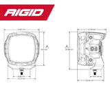 Faro LED RIGID 168240 Phoenix Light 5 PLG 10104 Lumens Spot