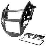 Base Frente Estéreo HF Audio HF-0455DD 2 DIN para Chevrolet Trax 2013-2015