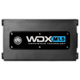 Amplificador Marino Monoblock DB Drive WDX M1.5 1500W Clase D - Audioshop México lo mejor en Car Audio en México -  DB Drive