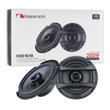 Bocinas Coaxiales Nakamichi NSE1618 200W 6.5 PLG 4 Ohms - Audioshop México lo mejor en Car Audio en México -  Nakamichi