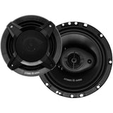 Bocinas Coaxiales Atomic Audio IRON65 800W 6.5 PLG 4 Ohms 3 Vías